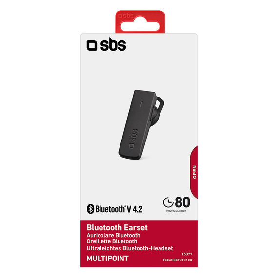 SBS - BT310 Căști Bluetooth, negru