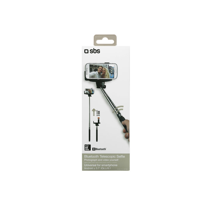 SBS - Stick wireless pentru selfie, negru