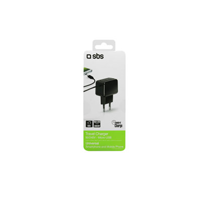 SBS - 5W Adaptor de încărcare cu Micro-USB, negru