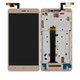 Xiaomi Redmi Note 3 - Ecran LCD + Sticlă Tactilă + Ramă (Gold) TFT