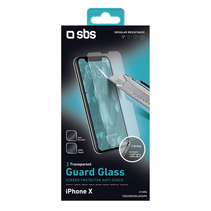 SBS - Geam Securizat pentru iPhone X, XS & 11 Pro & 11 Pro, transparent