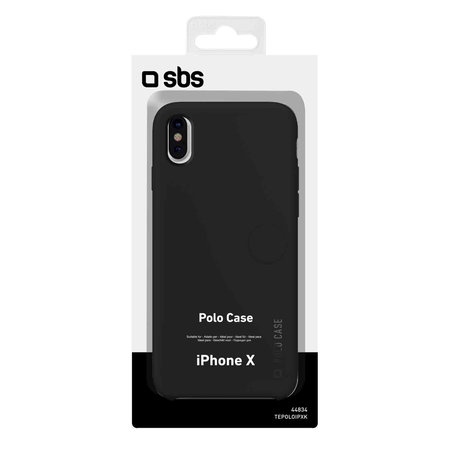 SBS - Polo Caz pentru iPhone X, negru