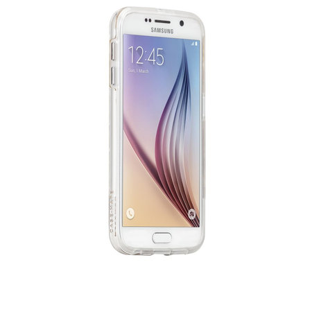Case-Mate - Karat puzdro pentru Samsung Galaxy S6, transparentná/zlatá