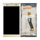 Sony Xperia XA2 Ultra Dual - Ecran LCD + Sticlă Tactilă + Ramă (Gold) - 78PC2300040 Genuine Service Pack