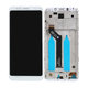 Xiaomi Redmi 5 Plus (Redmi Note 5) - Ecran LCD + Sticlă Tactilă + Ramă (White) TFT