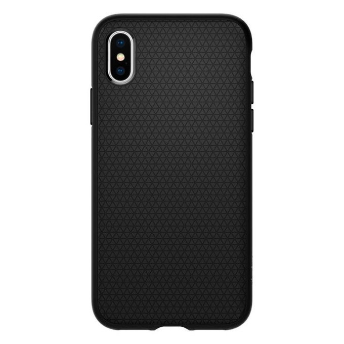 Spigen - Caz Liquid Air pentru iPhone X a XS, negru