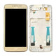 Motorola Moto E4 Plus XT1771 - Ecran LCD + Sticlă Tactilă + Ramă (Gold) TFT