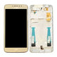 Motorola Moto E4 Plus XT1771 - Ecran LCD + Sticlă Tactilă + Ramă (Gold) TFT