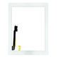 Sticlă Tactilăl cu buton Home pentru iPad 3, iPad 4, White