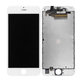 Ecran In-Cell pentru iPhone 6S, White, Sticlă tactilă cu ramă, FixPremium