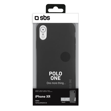 SBS - Caz Polo One pentru iPhone XR, negru