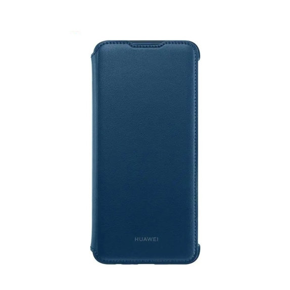 Huawei - Caz Wallet Cover pentru Huawei P Smart 2019, albastru