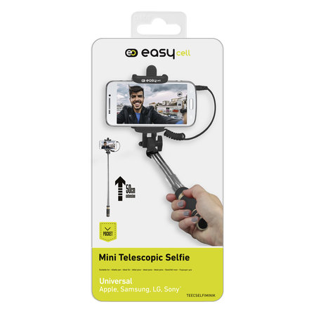 SBS - Selfie Stick Mini 60cm, negru