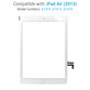 Sticlă Tactilăl cu buton Home pentru iPad Air, iPad (5th Gen 2017), White