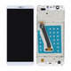 Huawei P Smart - Ecran LCD + Sticlă Tactilă + Ramă (White) TFT