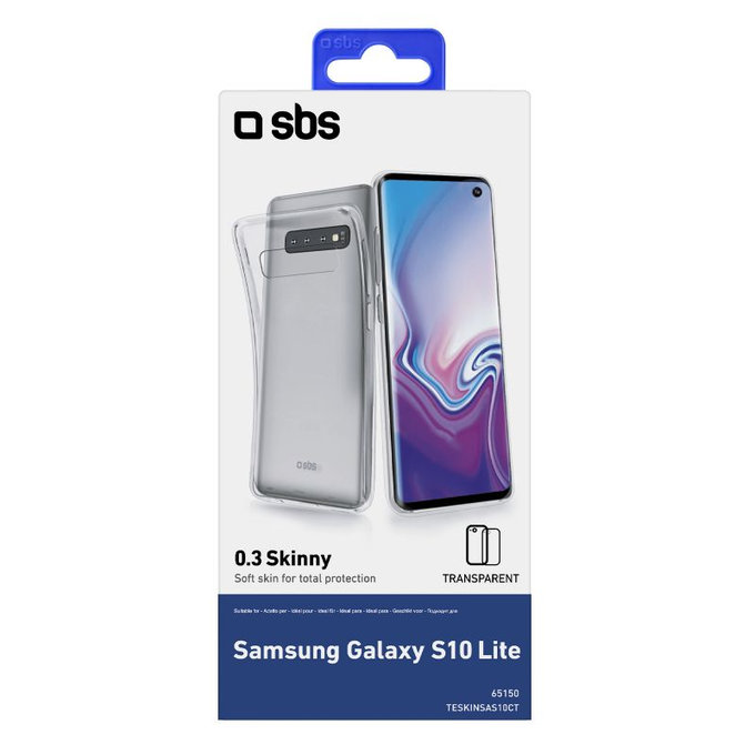 SBS - Caz Skinny pentru Samsung Galaxy S10e, transparent