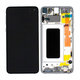 Samsung Galaxy S10e G970F - Ecran LCD + Sticlă Tactilă + Ramă (Prism White) - GH82-18852B, GH82-18836B Genuine Service Pack