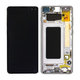 Samsung Galaxy S10 Plus G975F - Ecran LCD + Sticlă Tactilă + Ramă (Prism Black) - GH82-18849A, GH82-18857A, GH82-18834A Genuine Service Pack