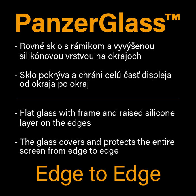 PanzerGlass - Geam Securizat pentru Huawei Y9 2019, black
