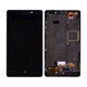Nokia Lumia 820 - Ecran LCD + Sticlă Tactilă + Ramă (Black) TFT