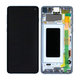 Samsung Galaxy S10 G973F - Ecran LCD + Sticlă Tactilă + Ramă (Prism Blue) - GH82-18850C, GH82-18835C Genuine Service Pack