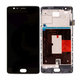 OnePlus 3T - Ecran LCD + Sticlă Tactilă + Ramă (Black) TFT