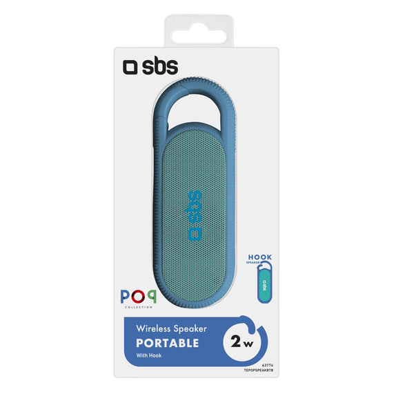 SBS - POP Wireless Speaker, albastru