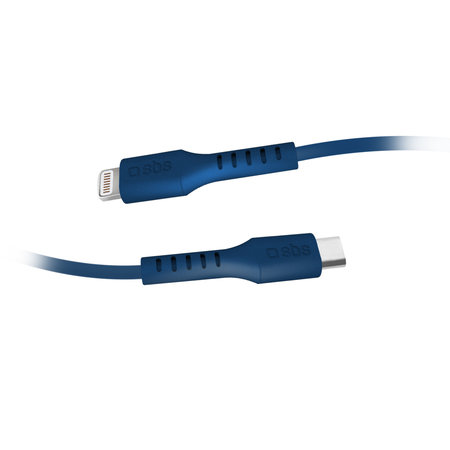 SBS - Lightning / USB Cablu (1m), albastru