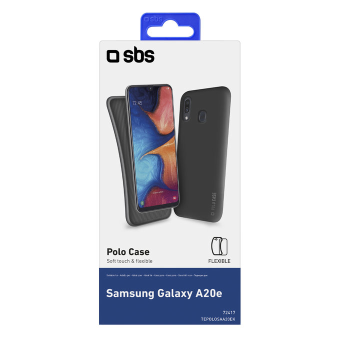 SBS - Caz Polo pentru Samsung Galaxy A20e, ro?u