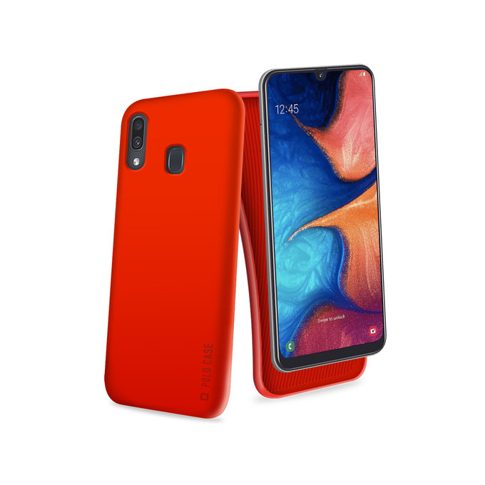 SBS - Caz Polo pentru Samsung Galaxy A20e, ro?u