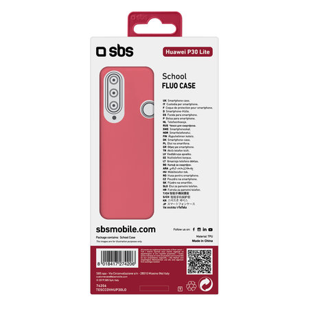 SBS - Caz School pentru Huawei P30 Lite, portocale