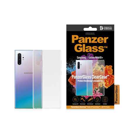 PanzerGlass - Caz ClearCase pentru Samsung Galaxy Note 10+, transparent