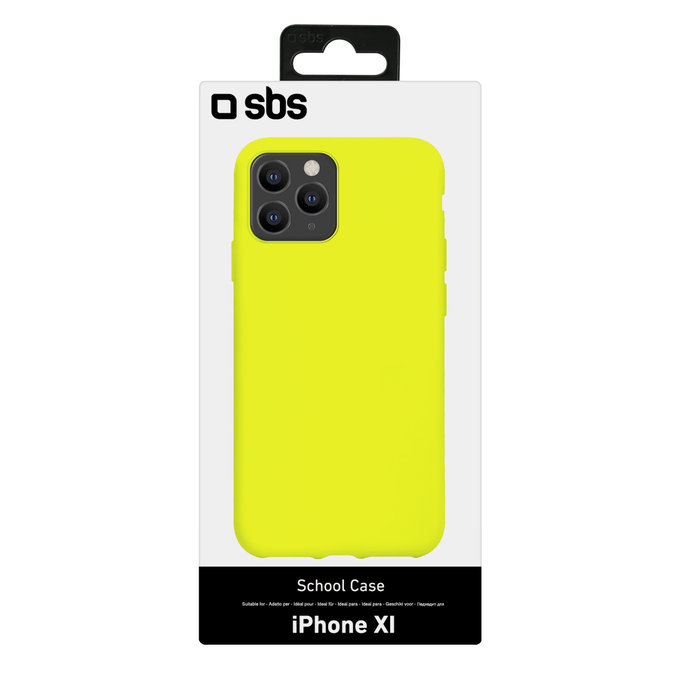 SBS - Caz School pentru iPhone 11 Pro, galben