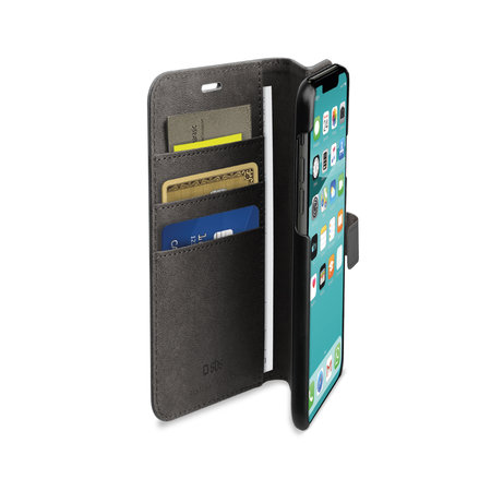 SBS - Caz Wallet Stand pentru iPhone 11 Pro Max, negru
