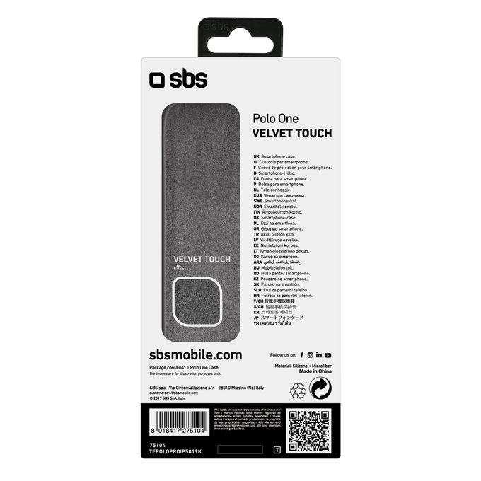SBS - Caz Polo One pentru iPhone 11 Pro, negru