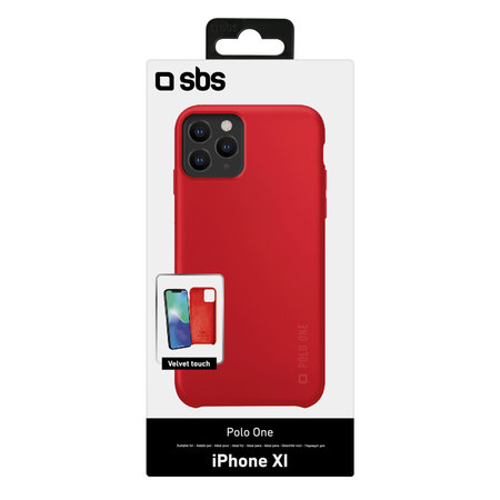 SBS - Caz Polo One pentru iPhone 11 Pro, ro?u