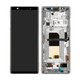 Sony Xperia 5 - Ecran LCD + Sticlă Tactilă + Ramă (Grey) - 1319-9455 Genuine Service Pack