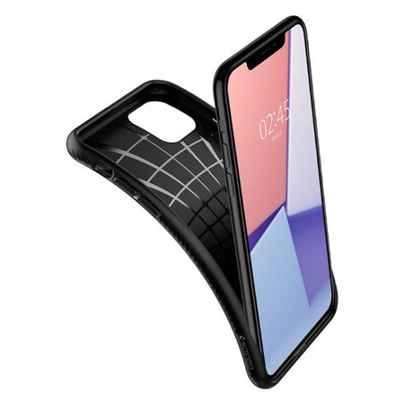 Spigen - Husă Liquid Air pentru iPhone 11 Pro Max, negru