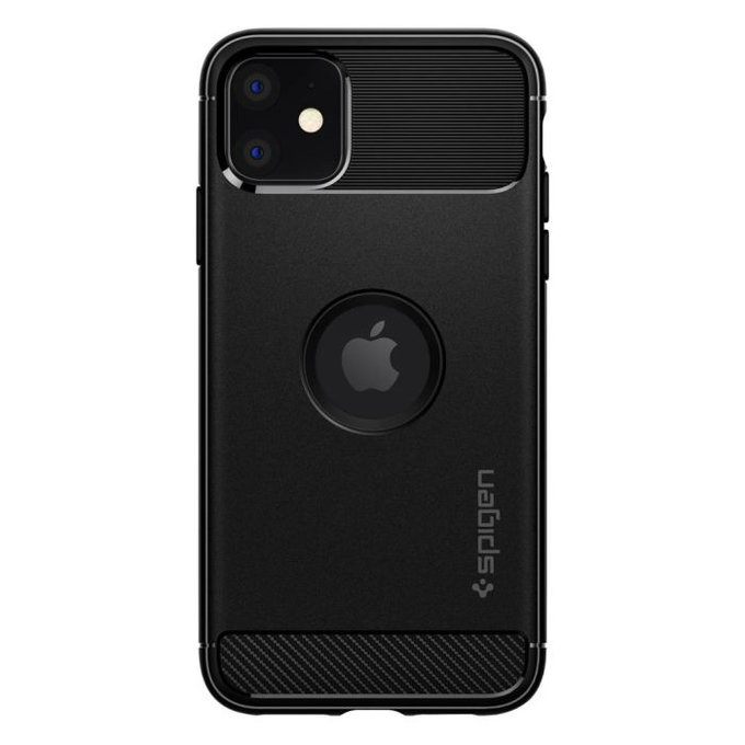 Spigen - Tok Rugged Armor - iPhone 11, fekete