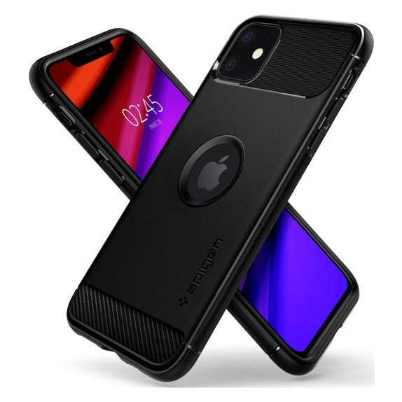 Spigen - Tok Rugged Armor - iPhone 11, fekete