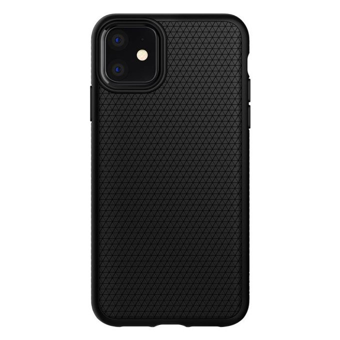 Spigen - Tok Liquid Air - iPhone 11, fekete