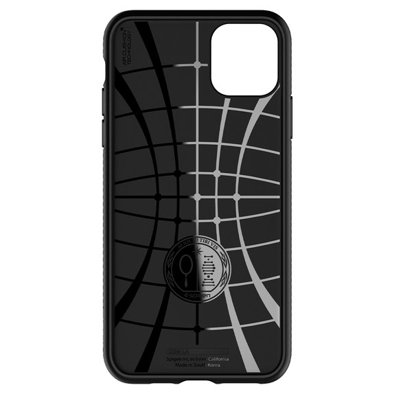 Spigen - Tok Liquid Air - iPhone 11 Pro, fekete