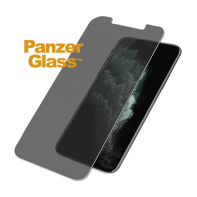PanzerGlass - Geam Securizat Privacy Standard Fit pentru iPhone XS Max ?i 11 Pro Max, transparent