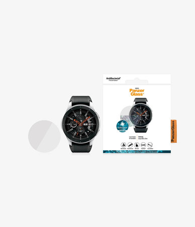PanzerGlass - Geam Securizat Flat Glass pentru Samsung Galaxy Watch 42 mm, transparent