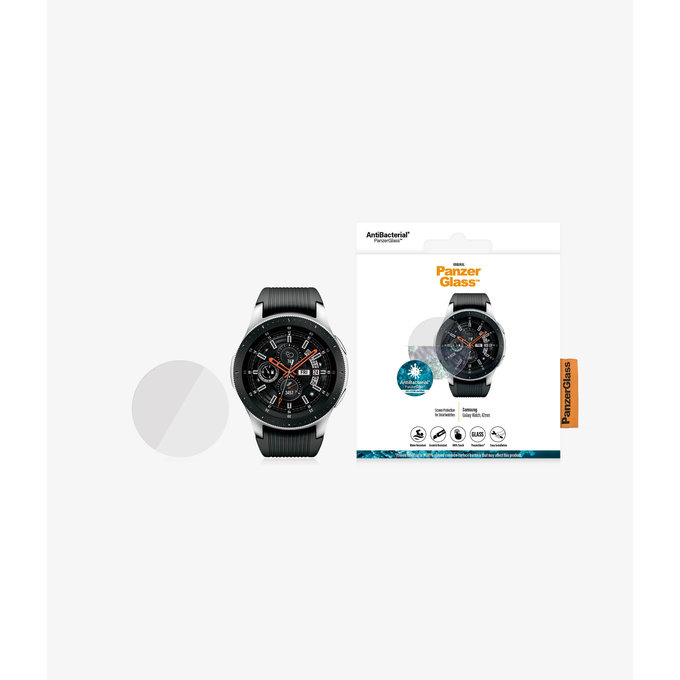 PanzerGlass - Geam Securizat Flat Glass pentru Samsung Galaxy Watch 42 mm, transparent