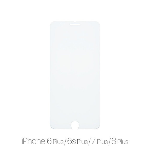 FixPremium Glass - Geam securizat pentru iPhone 6 Plus, 6s Plus, 7 Plus & 8 Plus