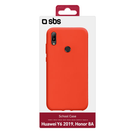 SBS - Caz School pentru Huawei Y6 2019/Honor 8A, portocale