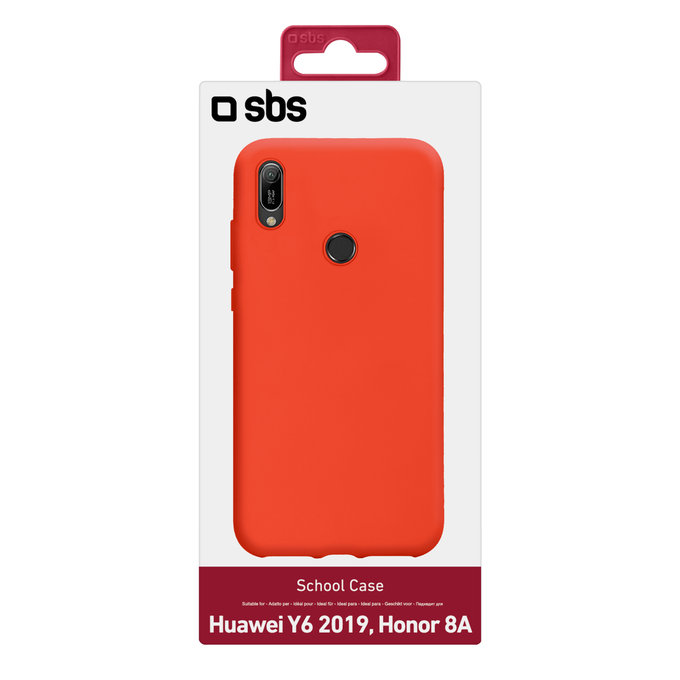 SBS - Caz School pentru Huawei Y6 2019/Honor 8A, portocale