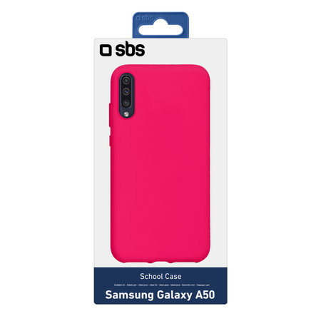 SBS - Caz School pentru Samsung Galaxy A50s, A50, A30s, roz