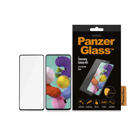 PanzerGlass - Geam Securizat Case Friendly pentru Samsung Galaxy A51, black